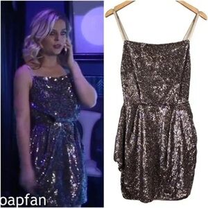 All Saints Spitalfields Velutina Sequin Dress